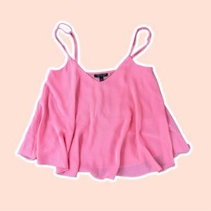 topshop pink cami